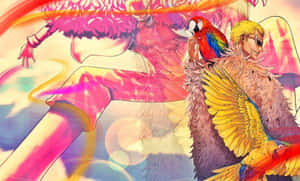 Doflamingo One Piece Artwork Wallpaper