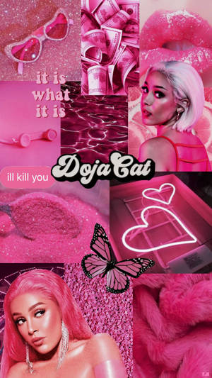 Doja Cat Loves Pink Wallpaper