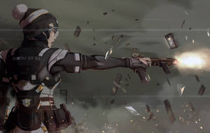 Dokkaebi Rainbow Six Siege In Battle Wallpaper