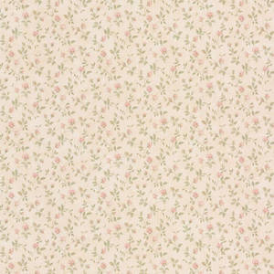 Dollhouse Vintage Rose Wall Covering Wallpaper