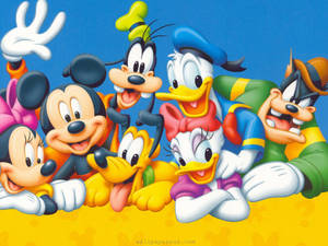 Donald Duck Happy Friends Wallpaper