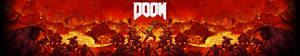 Doom - The Ultimate Challenge In Intense, Sci-fi First-person Shooting Wallpaper