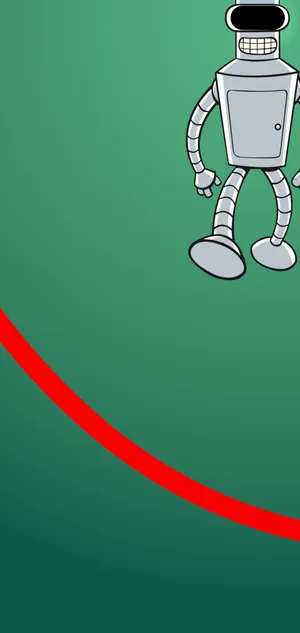 Dot Notch Futurama Robot Bender Wallpaper
