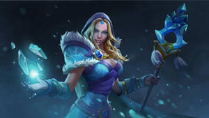 Dota 2 Crystal Maiden Wallpaper