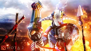 Dota 2 Sven Spear Wallpaper