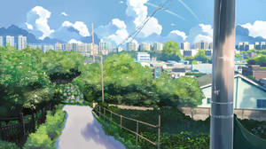 Download Anime City Wallpaper Wallpaper