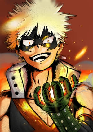 Download Bakugou Wallpaper Wallpaper