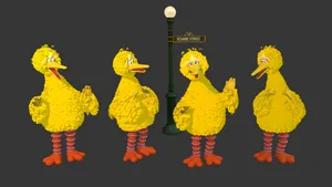 Download Big Bird Wallpaper Wallpaper