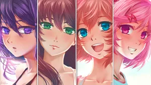 Download Doki Doki Literature Club Wallpaper Wallpaper