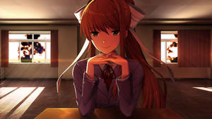 Download Doki Doki Literature Club Wallpaper Wallpaper