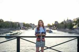 Download Emily In Paris Wallpaper Wallpaper