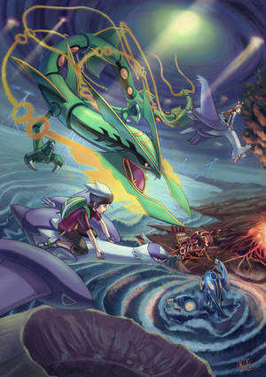 Download Rayquaza Wallpaper Wallpaper