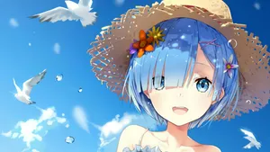 Download Rem Wallpaper Wallpaper