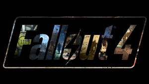 Download The Iconic Fallout 4 Logo For Your Desktop Background. Wallpaper