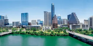 Downtown Austin Skyline View Wallpaper