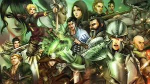 Dragon Age Inquisition Video Game Series Characters Wallpaper