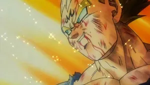 Dragon Ball Injured Majin Vegeta Smile Wallpaper