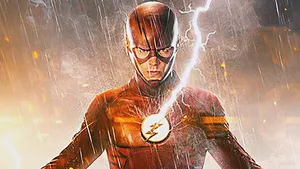 Dramatic Portrait The Flash 4k Wallpaper