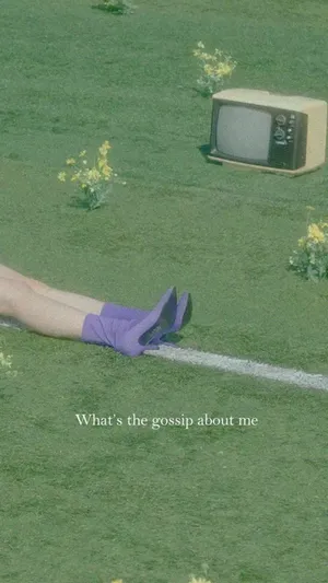 Dreamcore Girl On The Grass Wallpaper