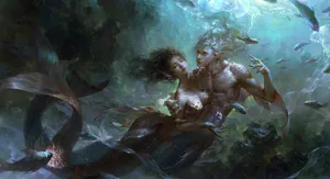 Dreaming Of Infinite Possibilities Beneath The Sea Wallpaper