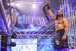 Drew Mcintyre Wwe Media Wrestling Personality Wallpaper