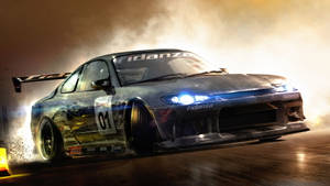 Drift Cars Close-up Nissan Silvia Wallpaper