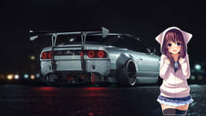 Drift Into The Wild Anime Adventure Wallpaper