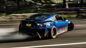 Drifting Blue Brz Wallpaper