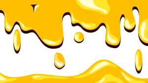 Dripping Plain Gold Liquids Wallpaper