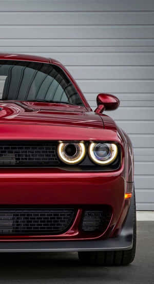 Driving-luxury At Its Finest With The Dodge Challenger Wallpaper