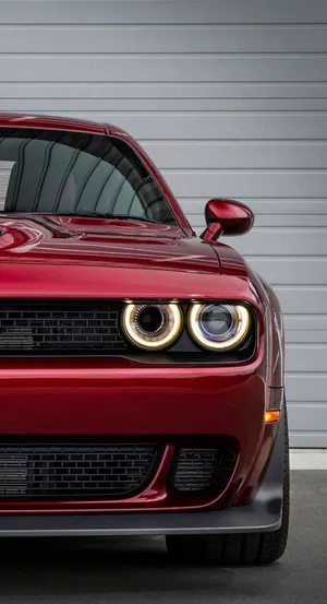 Driving-luxury At Its Finest With The Dodge Challenger Wallpaper