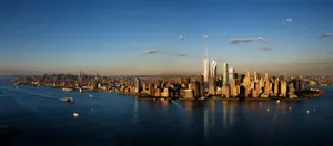 Dual Monitor New York Skyline Wallpaper