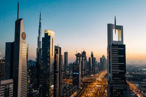 Dubai Urban Skyscrapers Wallpaper