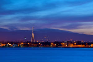 Dublin Ireland City Lights Wallpaper