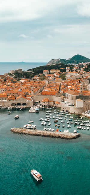 Dubrovnik Ancient Seaport Wallpaper