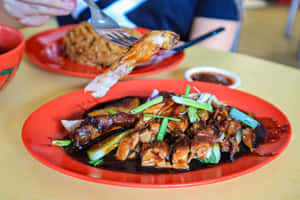 Duck Rice At Hin Hollywood Canteen Wallpaper