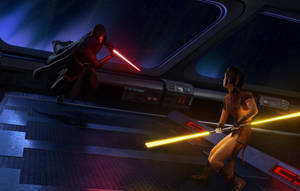 Duel Of The Sith Lords Wallpaper