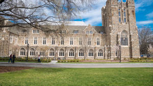 Duke University Chapel Exterior Wallpaper