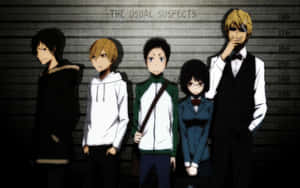 Durarara!! Characters Gathered In Ikebukuro Wallpaper