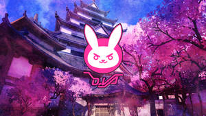 Dva Bunny Logo Wallpaper