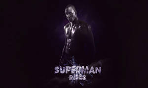 Dwight Howard Superman Rises Lakers Fan Art Wallpaper