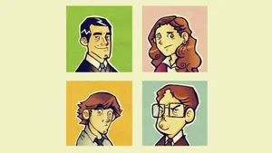 Dwight Schrute - Always Up For A Challenge Wallpaper