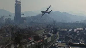 Dying Light City Aerial View Wallpaper