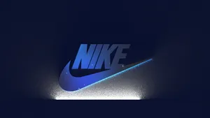Dynamic Blue Nike Sportswear Wallpaper Wallpaper