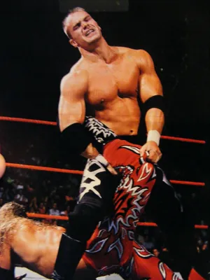 Dynamic Duo Of Canadian Professional Wrestling - Lance Storm And Adam Copeland Wallpaper