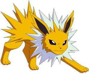 Dynamic Jolteon - Electric Pokemon Energy Wallpaper