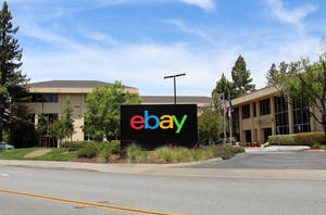 Ebay Sign Building Front Wallpaper