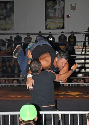 Eddie Edwards Action Shot Wallpaper