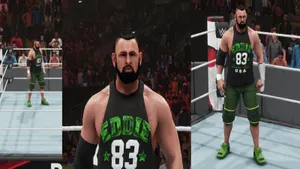 Eddie Edwards Video Game Character Wallpaper