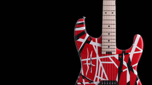 Eddie Van Halen's Frankenstrat Guitar Wallpaper